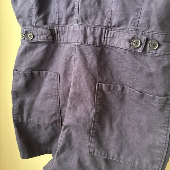Outerknown S.E.A. Shortall blue Jumpsuit linen cotton blend - Picture 8 of 10